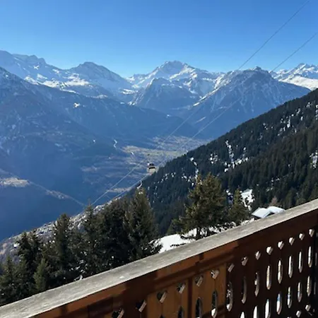Val Roc - Dachwohnung West Lägenhet Riederalp